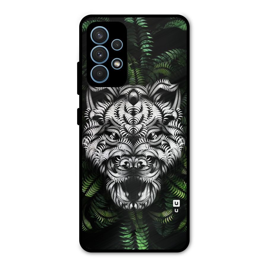 Aztec Art Tiger Metal Back Case for Galaxy A32