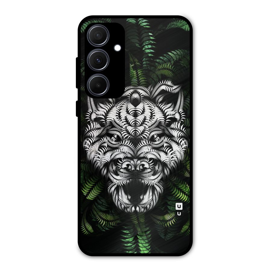 Aztec Art Tiger Metal Back Case for Galaxy A35
