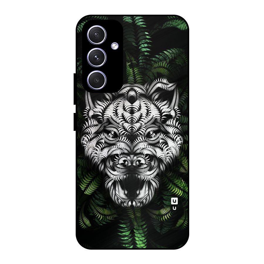 Aztec Art Tiger Metal Back Case for Galaxy A54