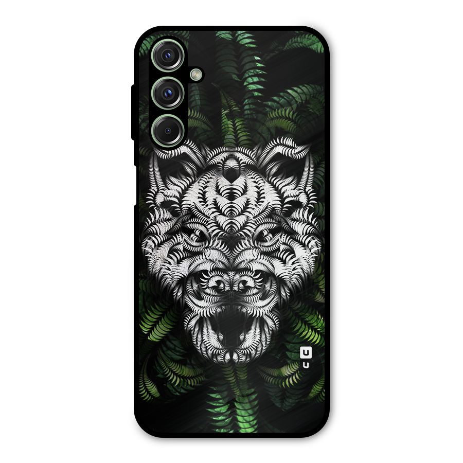 Aztec Art Tiger Metal Back Case for Galaxy M34