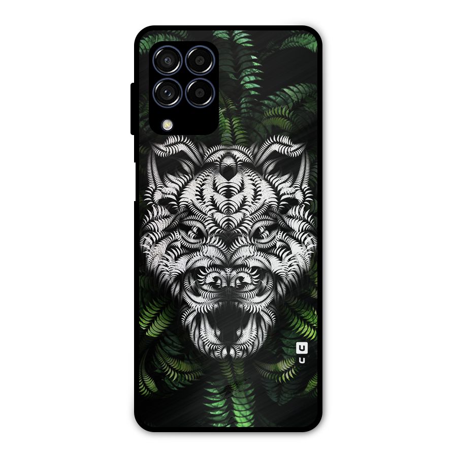 Aztec Art Tiger Metal Back Case for Galaxy M53 5G