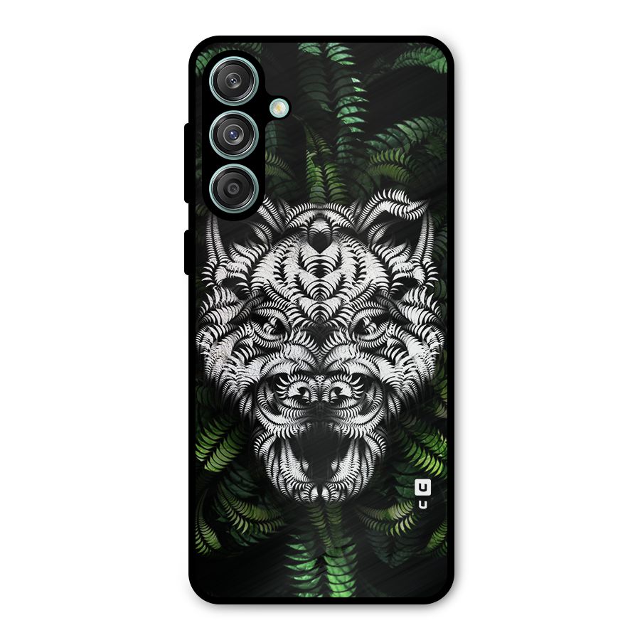 Aztec Art Tiger Metal Back Case for Galaxy M55 5G