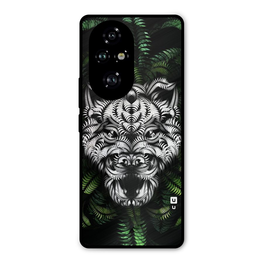 Aztec Art Tiger Metal Back Case for Honor 200 Pro