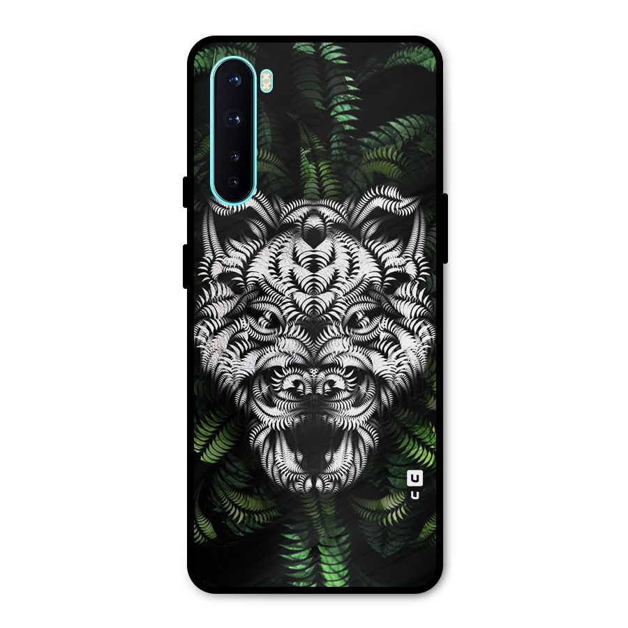 Aztec Art Tiger Metal Back Case for OnePlus Nord