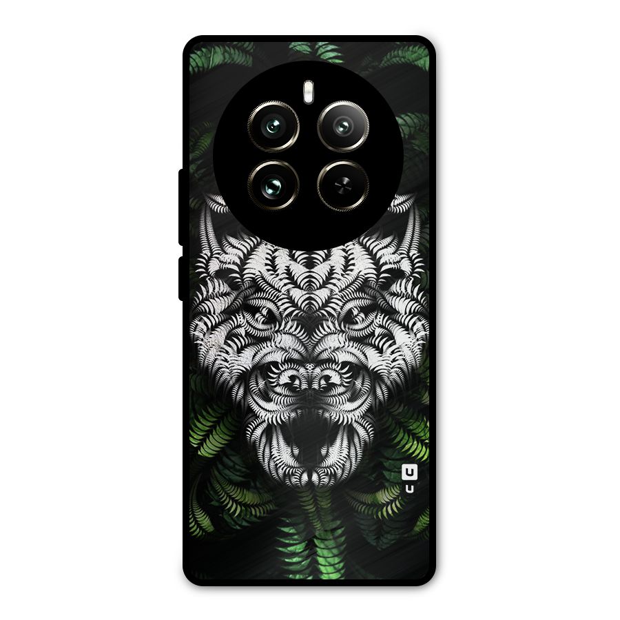 Aztec Art Tiger Metal Back Case for Realme 12 Pro