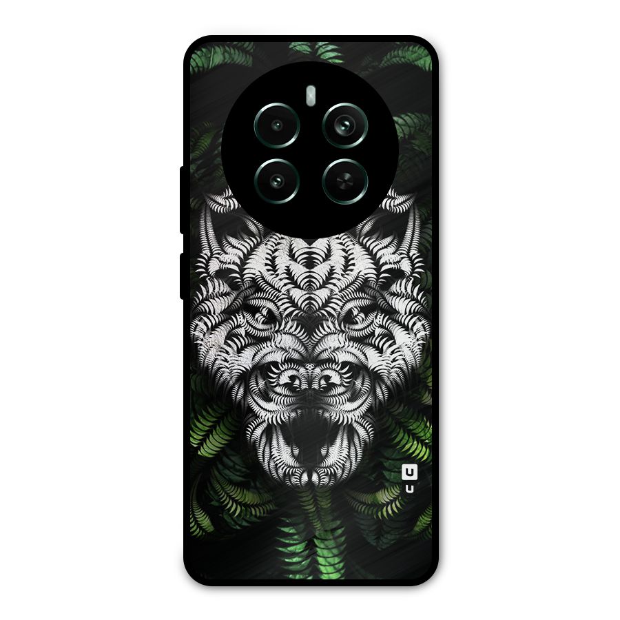 Aztec Art Tiger Metal Back Case for Realme 12 Pro Plus
