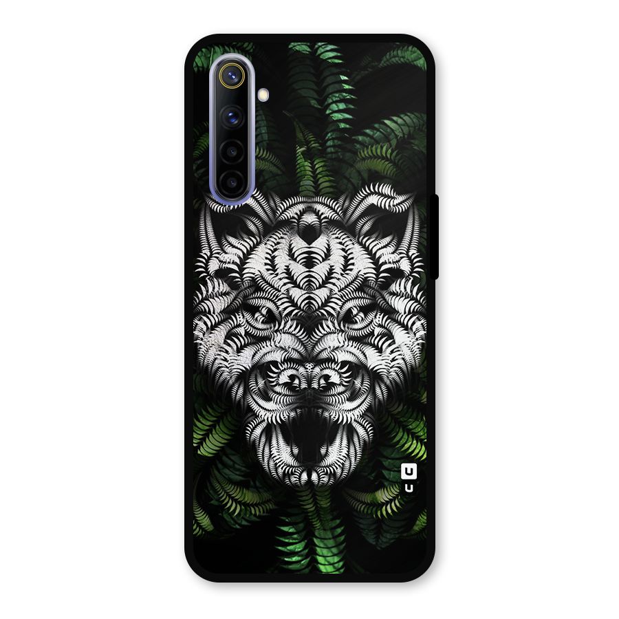 Aztec Art Tiger Metal Back Case for Realme 6i