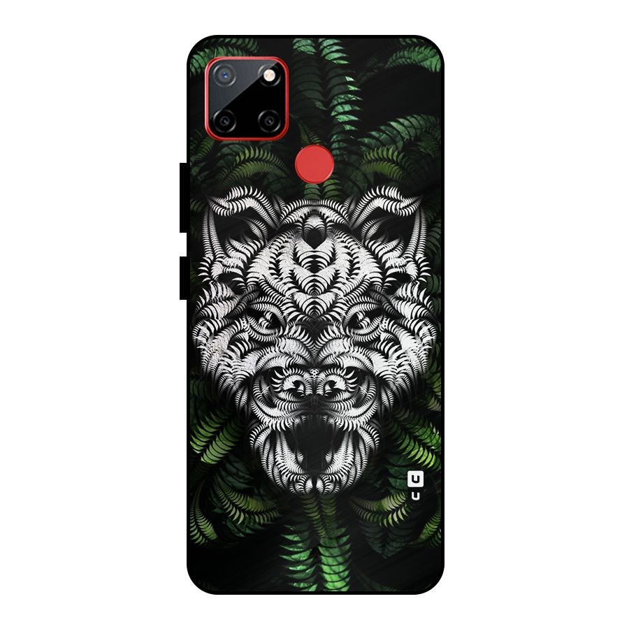 Aztec Art Tiger Metal Back Case for Realme C12