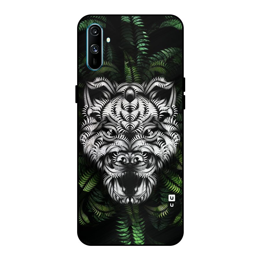 Aztec Art Tiger Metal Back Case for Realme C3