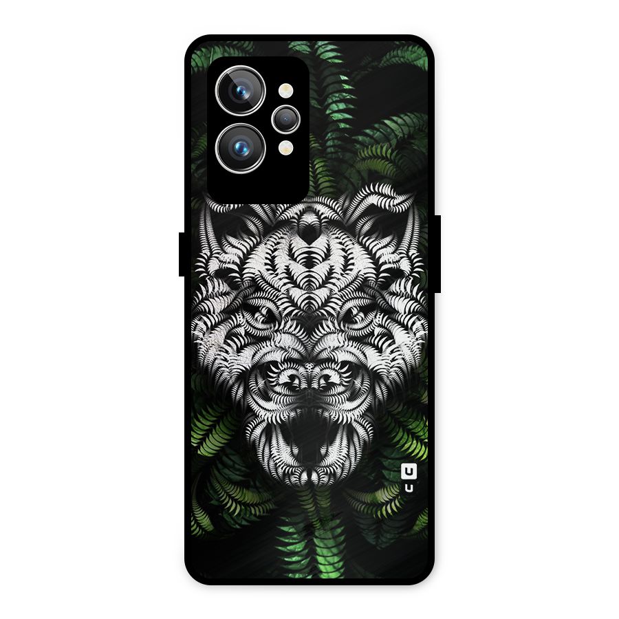 Aztec Art Tiger Metal Back Case for Realme GT2 Pro
