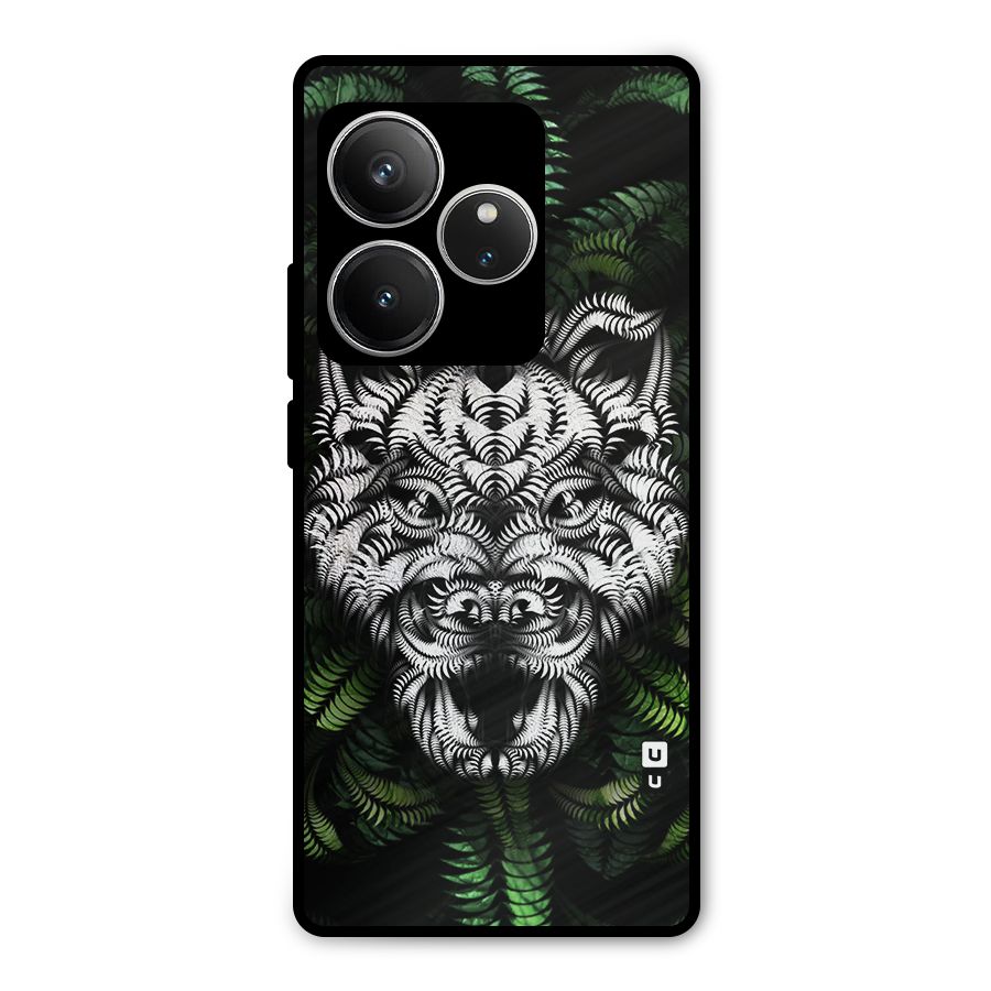 Aztec Art Tiger Metal Back Case for Realme GT 6