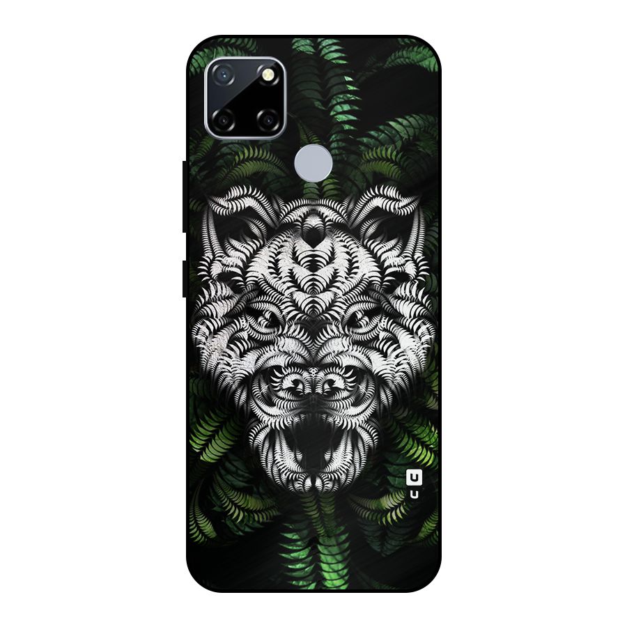Aztec Art Tiger Metal Back Case for Realme Narzo 20