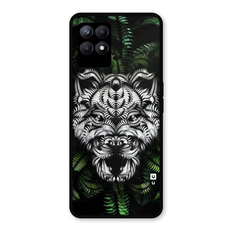 Aztec Art Tiger Metal Back Case for Realme Narzo 50