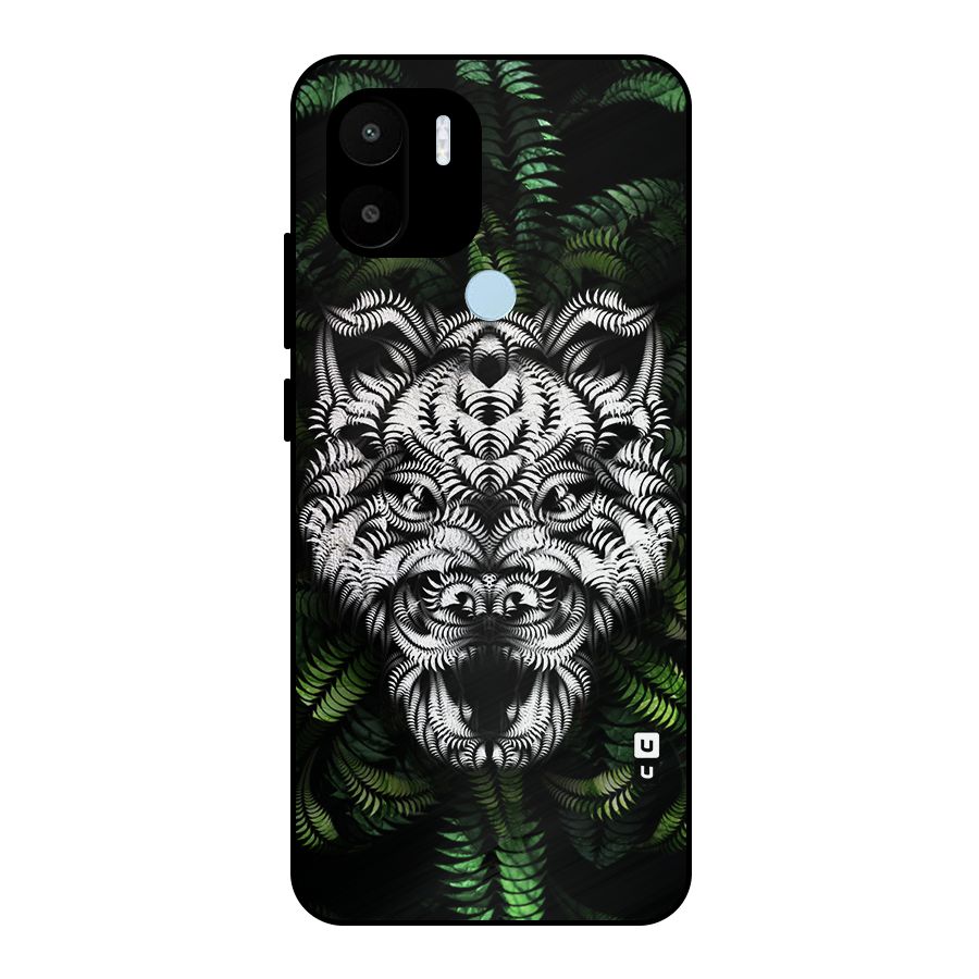 Aztec Art Tiger Metal Back Case for Redmi A2+