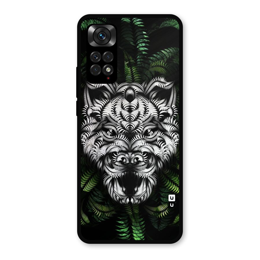 Aztec Art Tiger Metal Back Case for Redmi Note 11