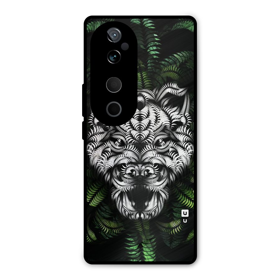Aztec Art Tiger Metal Back Case for Vivo T3 Ultra