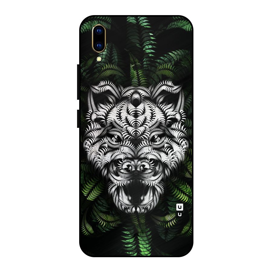 Aztec Art Tiger Metal Back Case for Vivo V11 Pro