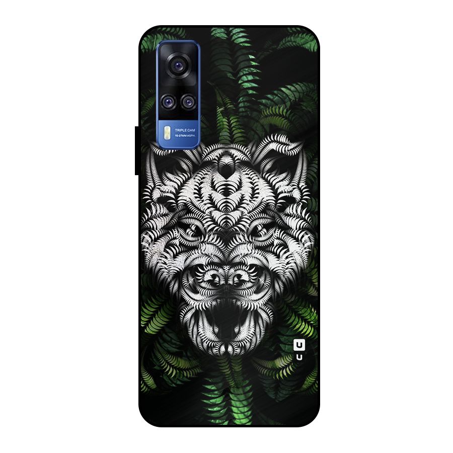 Aztec Art Tiger Metal Back Case for Vivo Y51