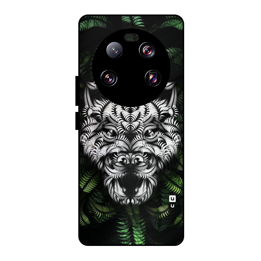 Aztec Art Tiger Metal Back Case for Xiaomi 13 Ultra