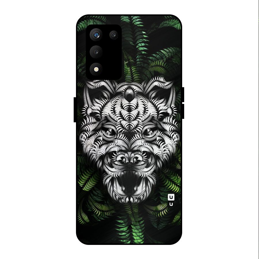 Aztec Art Tiger Metal Back Case for realme 9 5G SE