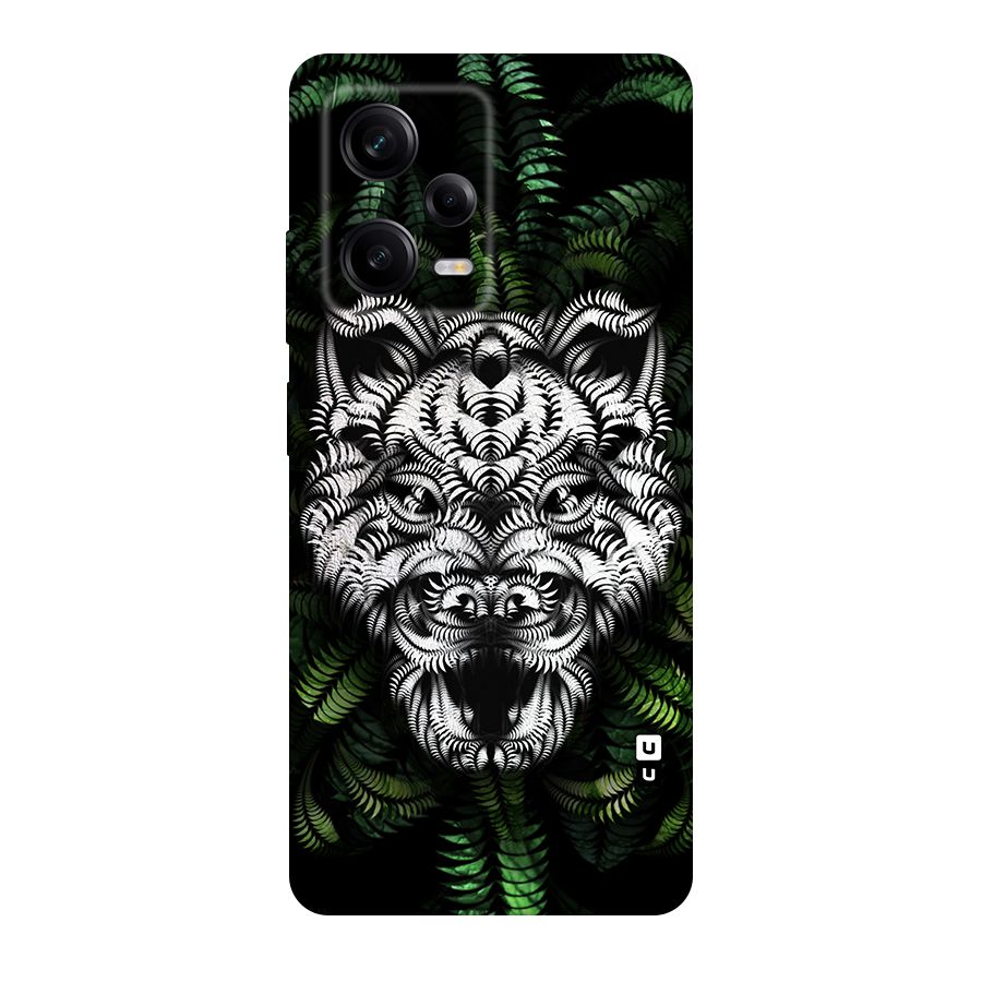 Aztec Art Tiger Original Polycarbonate Back Case for Redmi Note 12 Pro