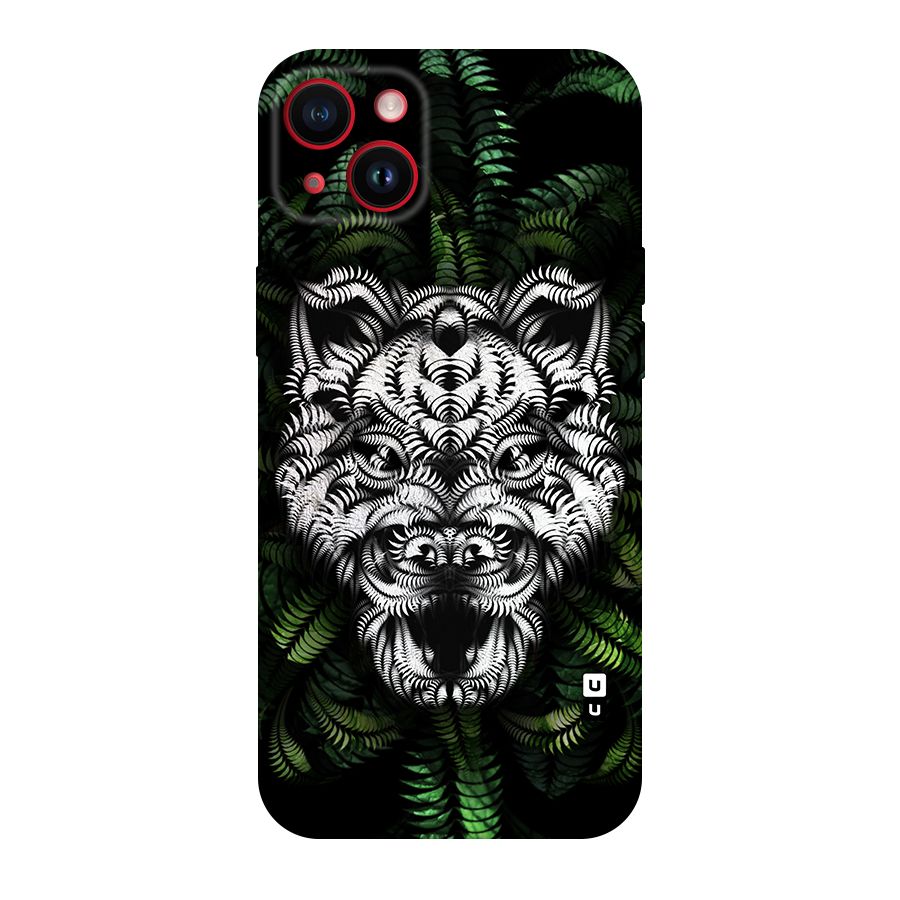 Aztec Art Tiger Original Polycarbonate Back Case for iPhone 14 Plus
