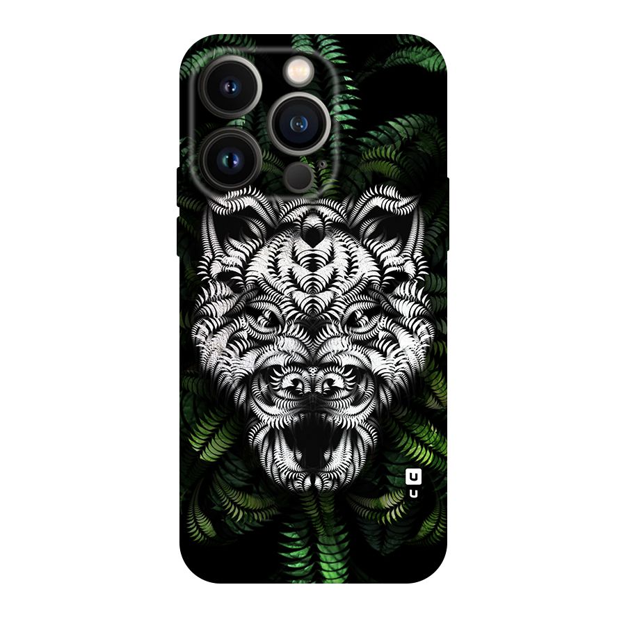 Aztec Art Tiger Original Polycarbonate Back Case for iPhone 14 Pro