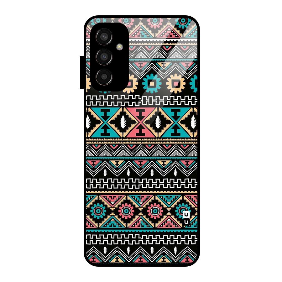 Aztec Beautiful Creativity Glass Back Case for Galaxy F13