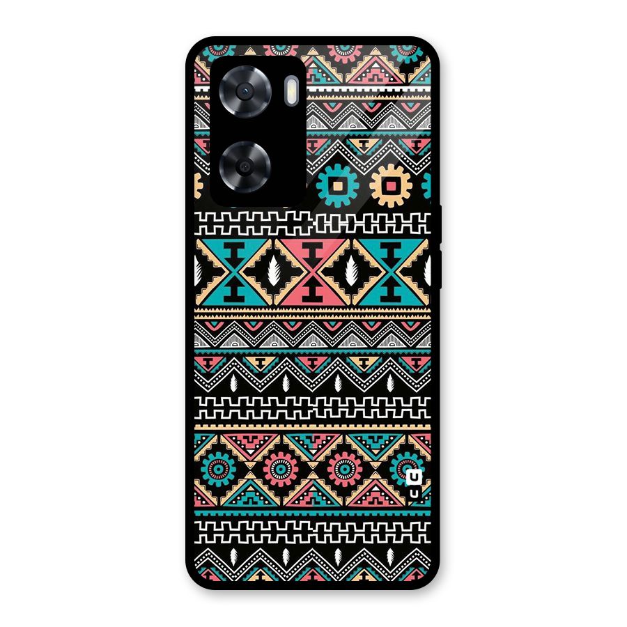 Aztec Beautiful Creativity Glass Back Case for OnePlus Nord N20 SE