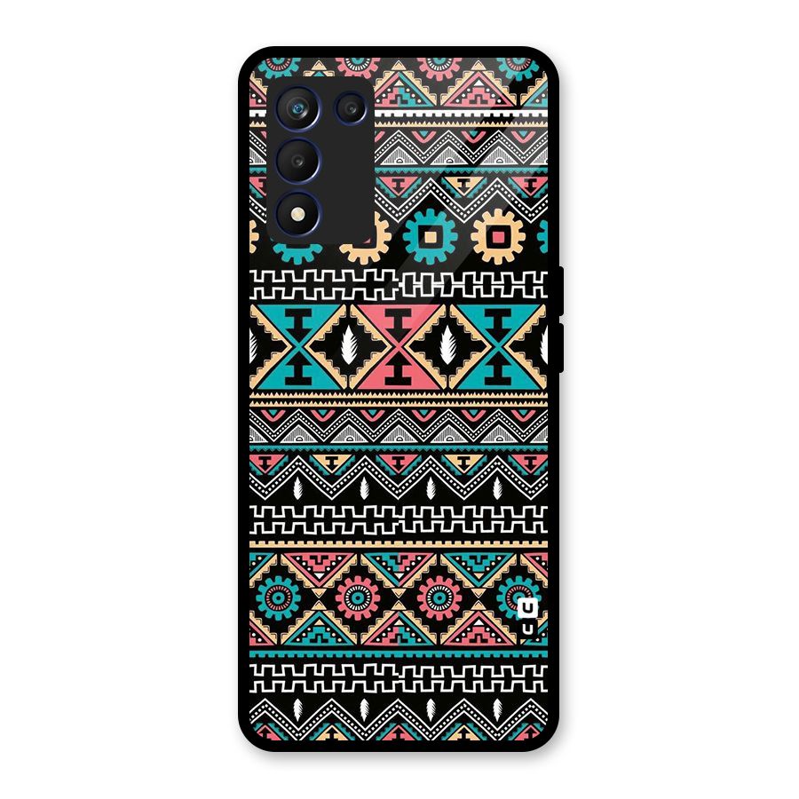 Aztec Beautiful Creativity Glass Back Case for Realme 9 5G Speed