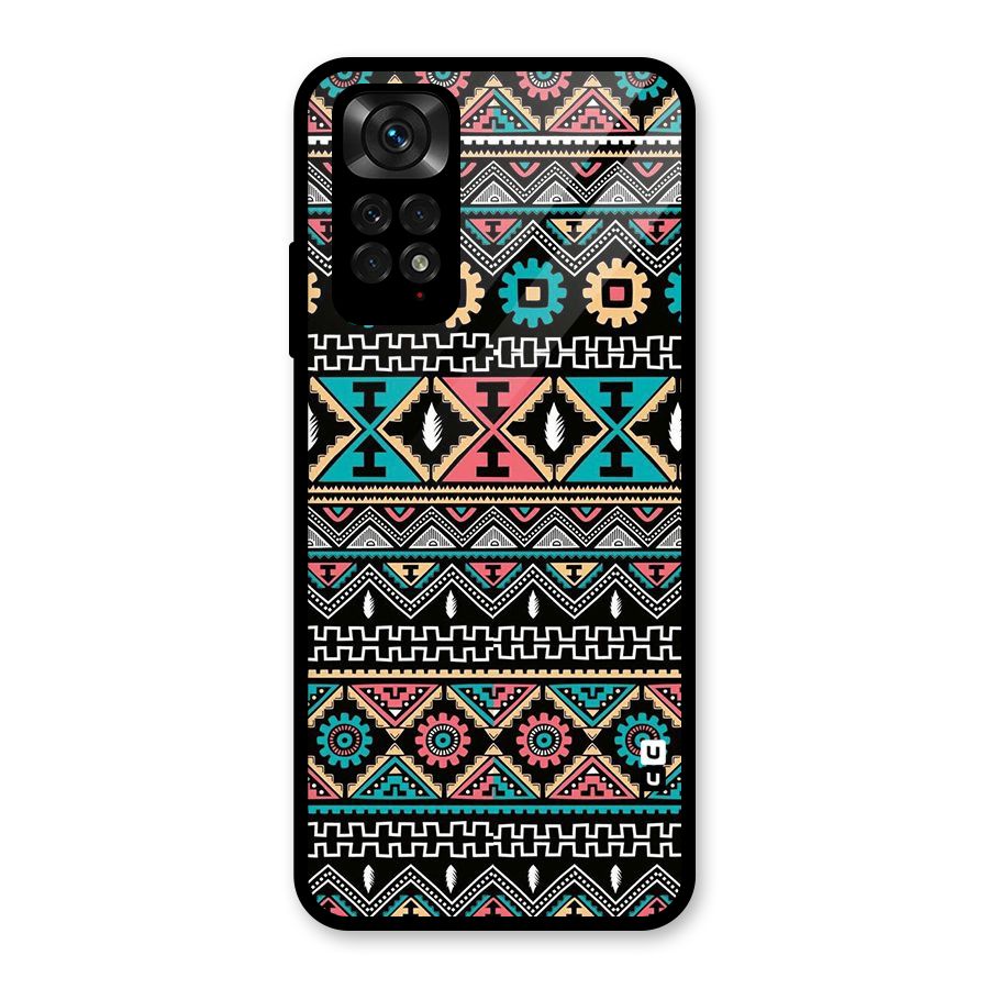 Aztec Beautiful Creativity Glass Back Case for Redmi Note 11S