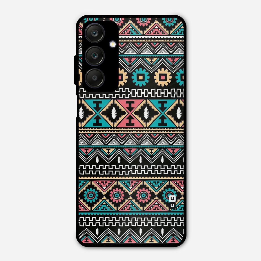 Aztec Beautiful Creativity Metal Back Case for Galaxy A25 5G