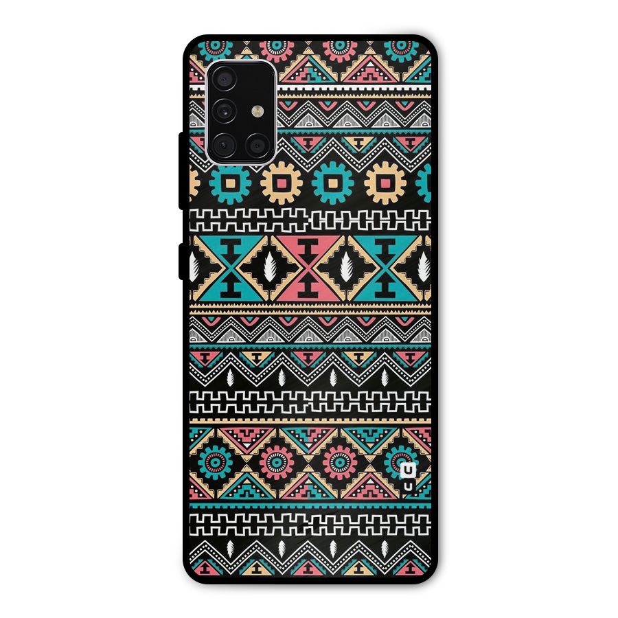 Aztec Beautiful Creativity Metal Back Case for Galaxy A51