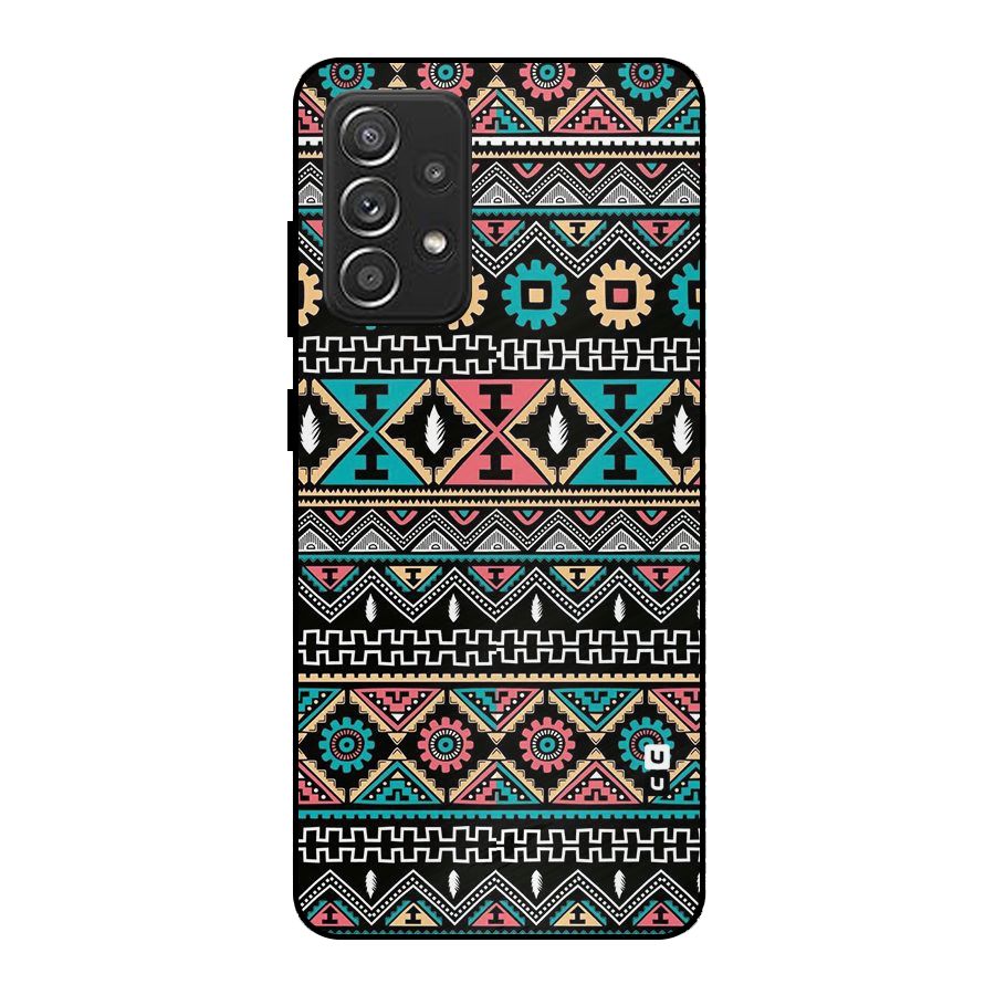 Aztec Beautiful Creativity Metal Back Case for Galaxy A52s 5G