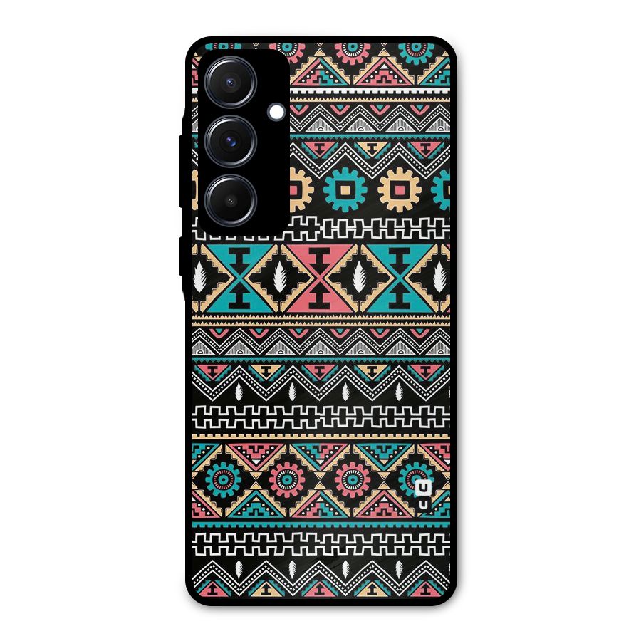 Aztec Beautiful Creativity Metal Back Case for Galaxy A55