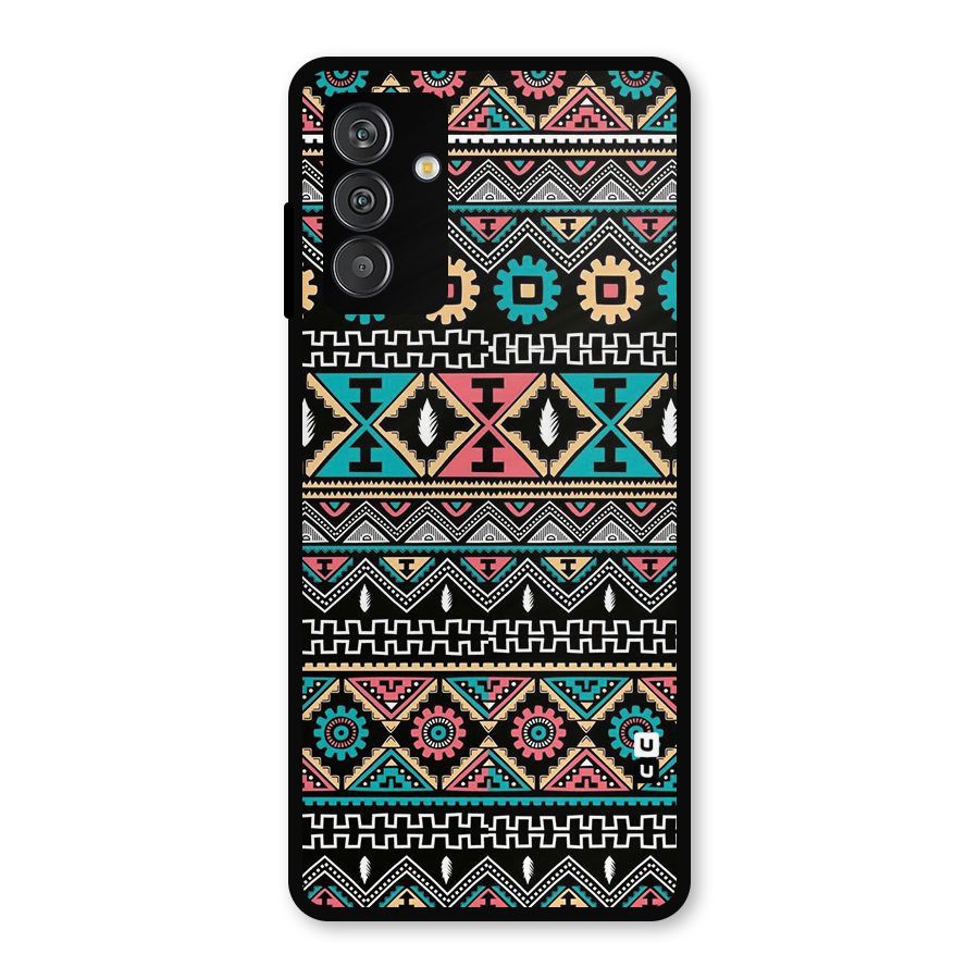 Aztec Beautiful Creativity Metal Back Case for Galaxy F13