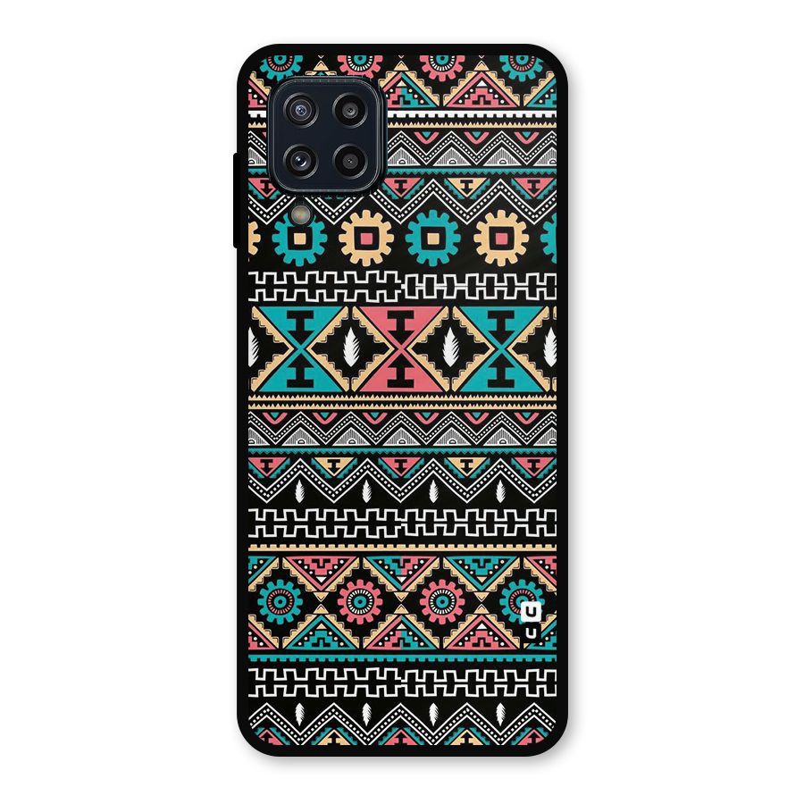 Aztec Beautiful Creativity Metal Back Case for Galaxy M32