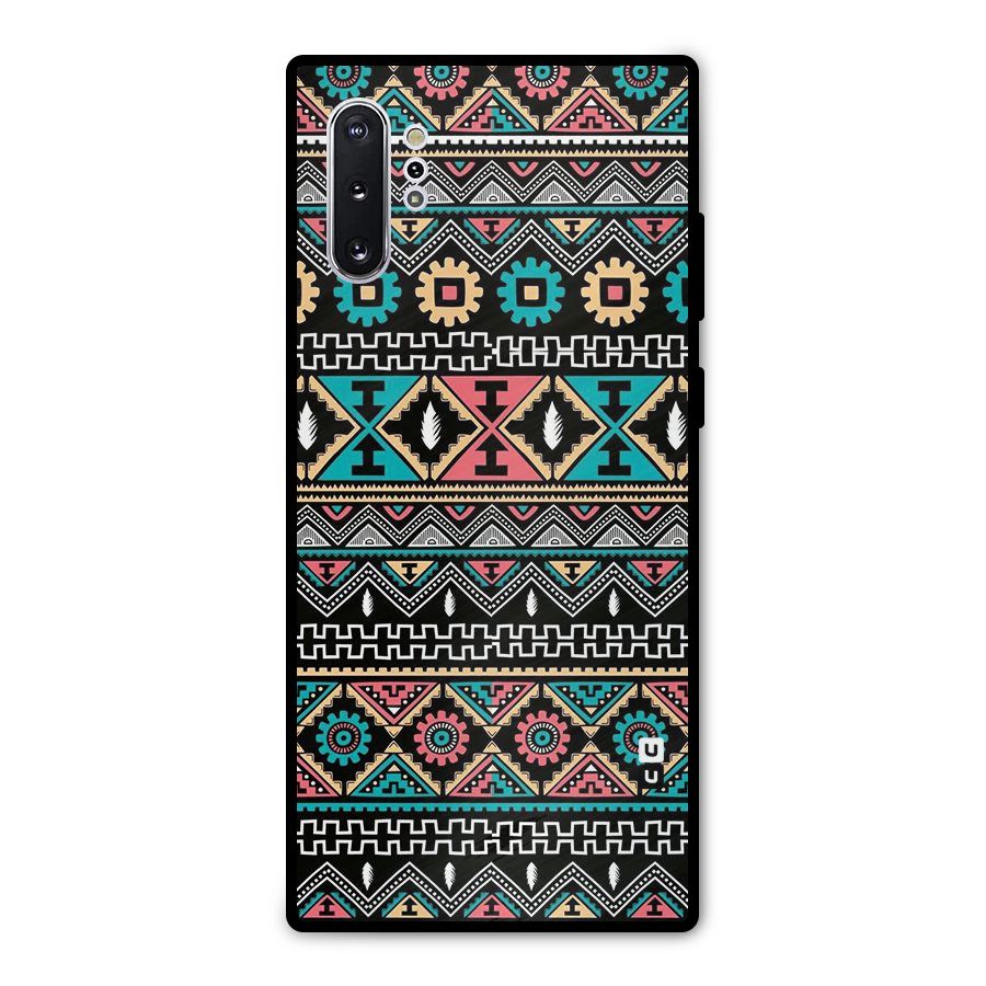 Aztec Beautiful Creativity Metal Back Case for Galaxy Note 10 Plus