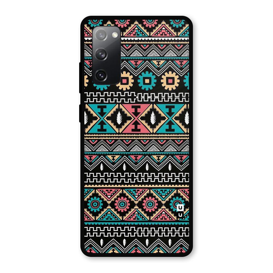 Aztec Beautiful Creativity Metal Back Case for Galaxy S20 FE 5G
