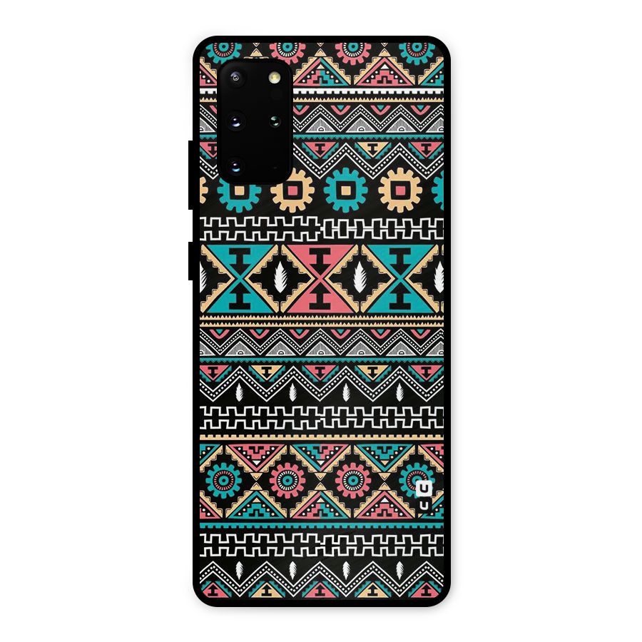 Aztec Beautiful Creativity Metal Back Case for Galaxy S20 Plus