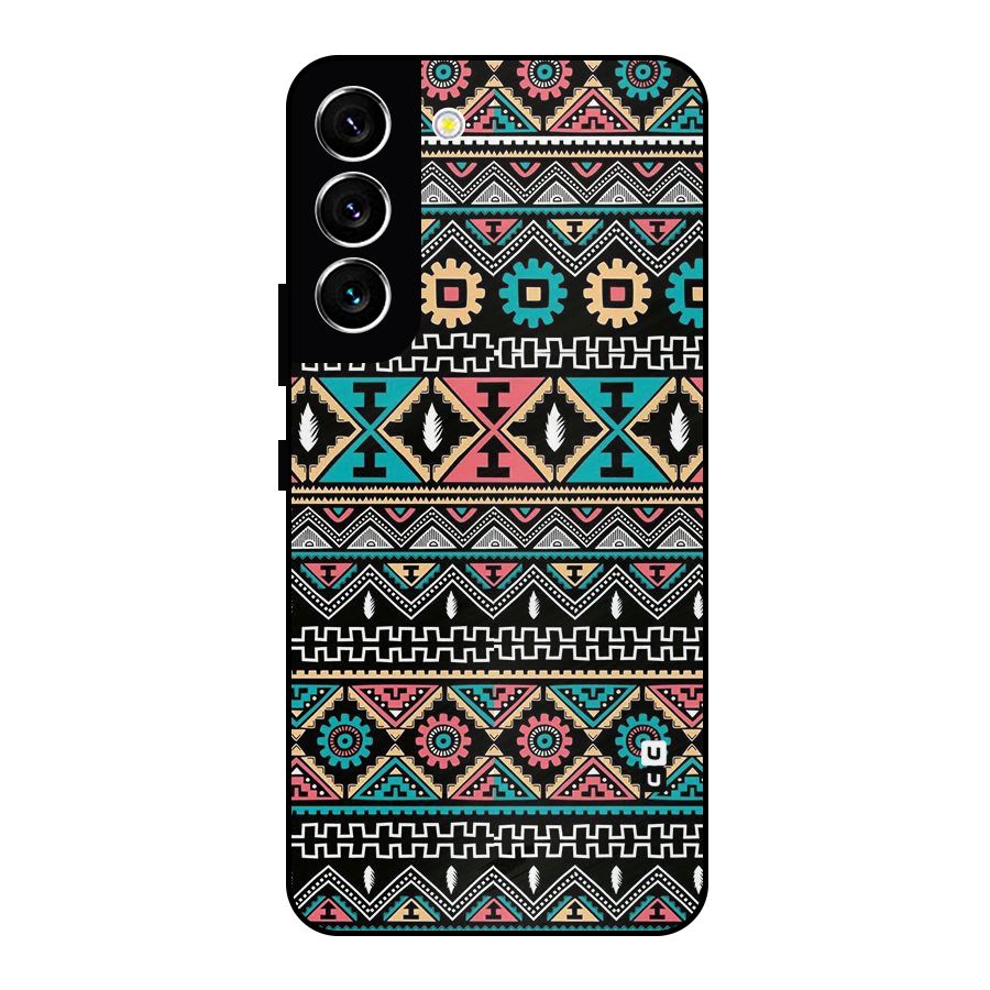 Aztec Beautiful Creativity Metal Back Case for Galaxy S22 5G
