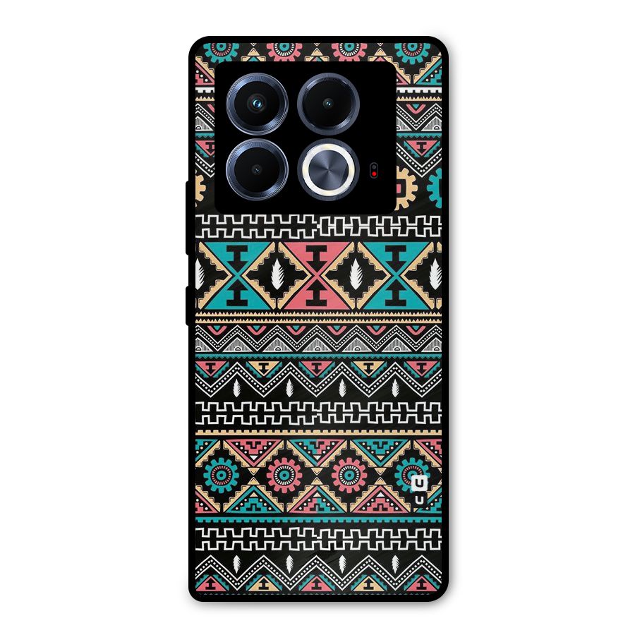 Aztec Beautiful Creativity Metal Back Case for Infinix Note 40 5G