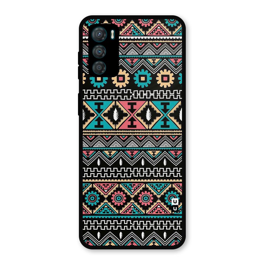 Aztec Beautiful Creativity Metal Back Case for Moto G42