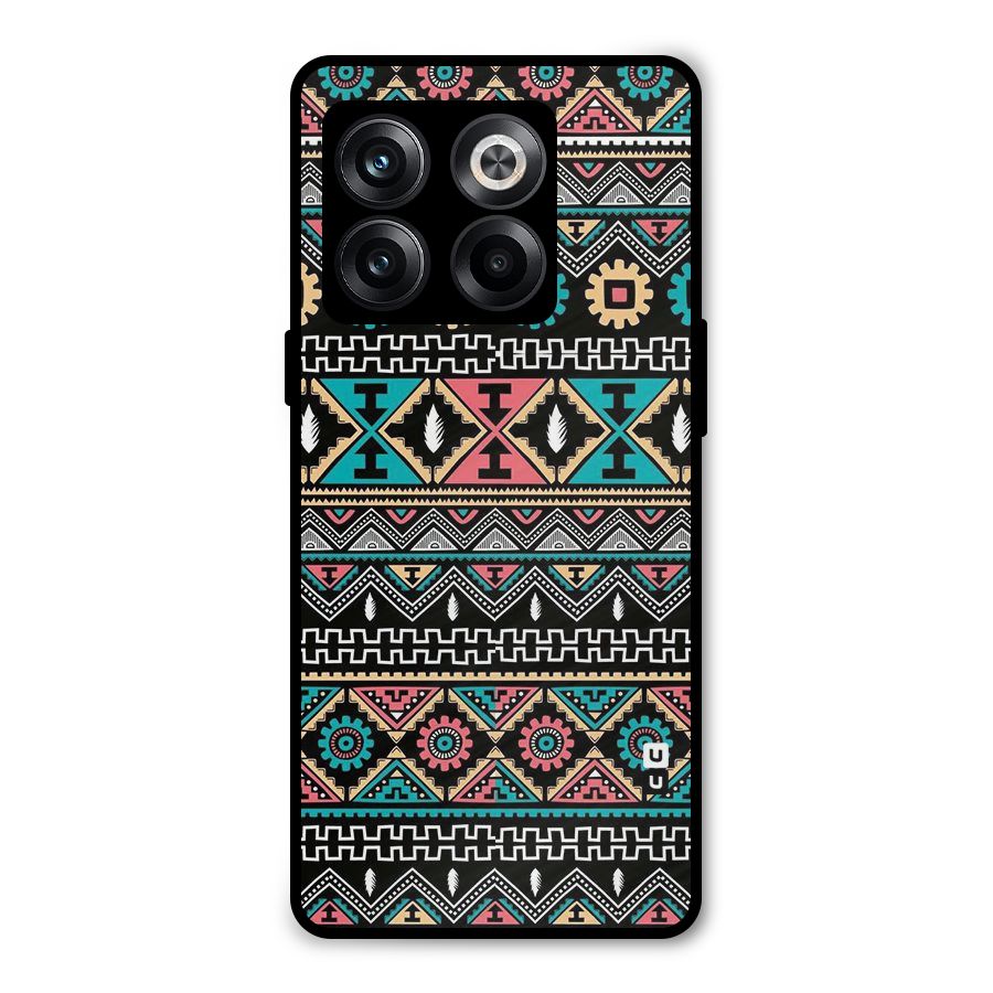 Aztec Beautiful Creativity Metal Back Case for OnePlus 10T