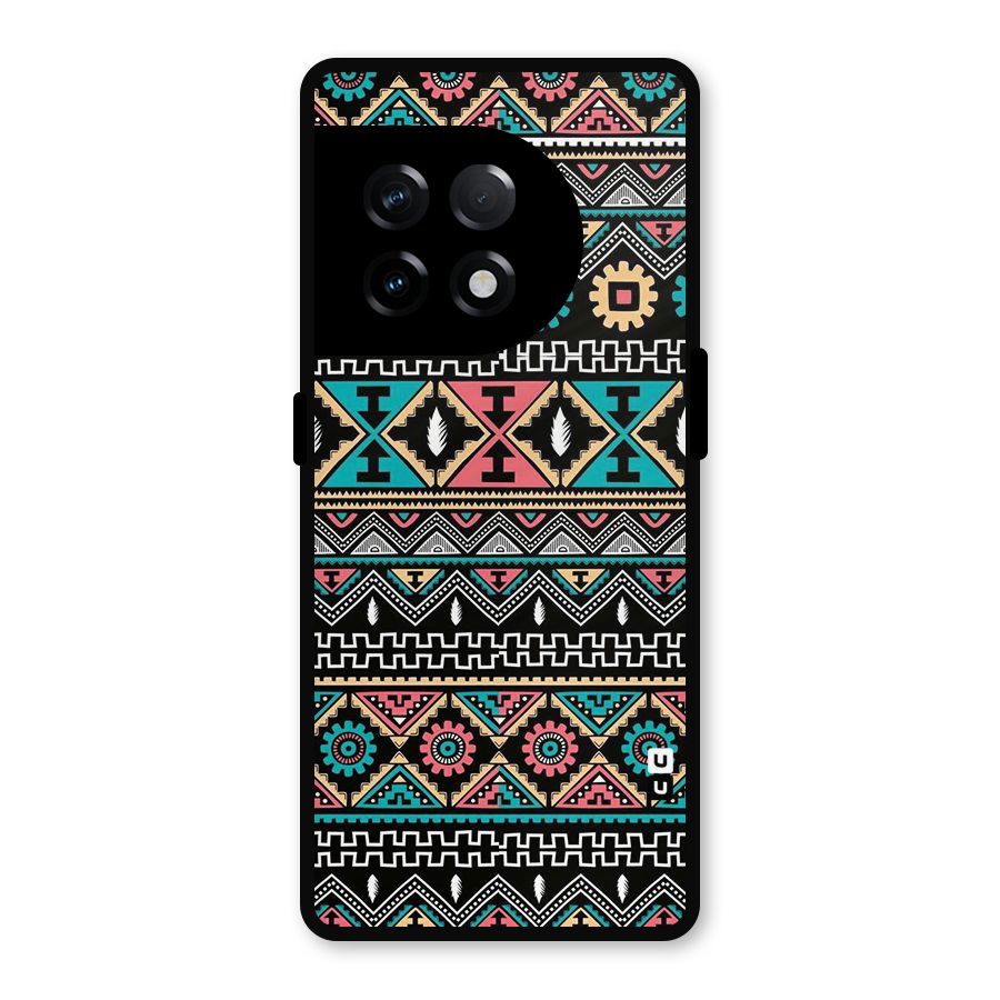 Aztec Beautiful Creativity Metal Back Case for OnePlus 11R