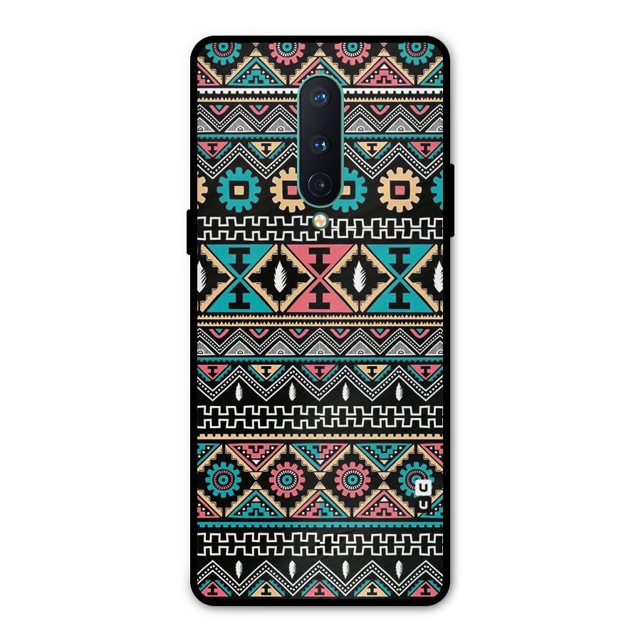 Aztec Beautiful Creativity Metal Back Case for OnePlus 8