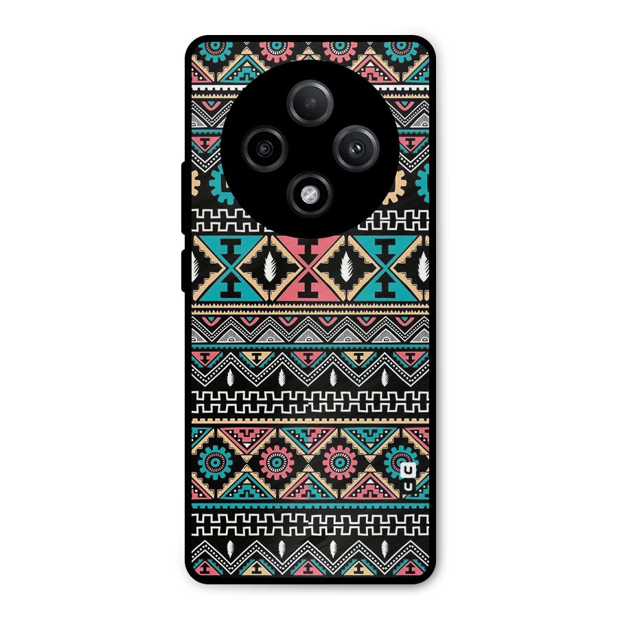Aztec Beautiful Creativity Metal Back Case for Oppo F27 Pro Plus