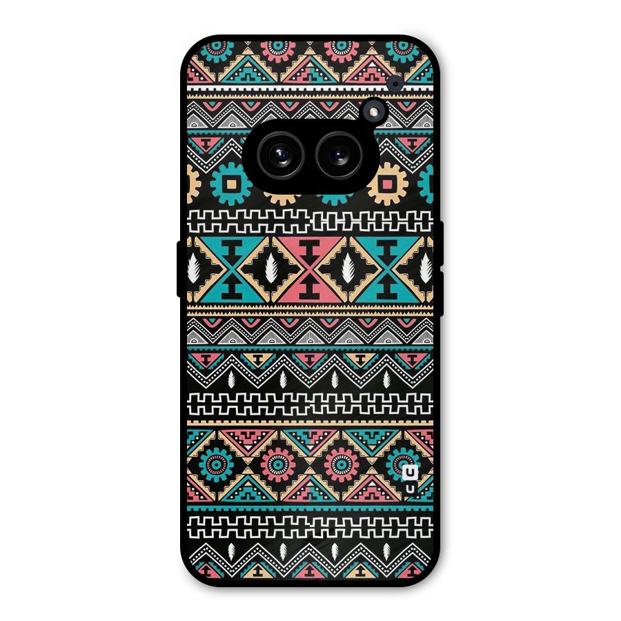 Aztec Beautiful Creativity Metal Back Case for Nothing Phone 2a