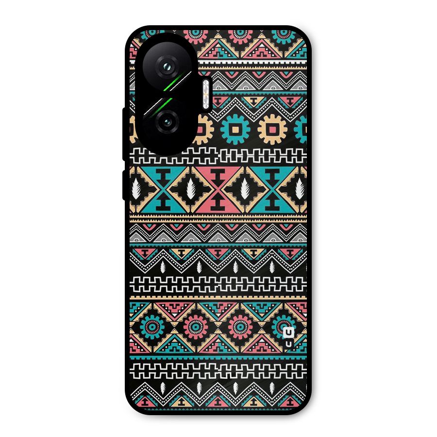 Aztec Beautiful Creativity Metal Back Case for Poco F7
