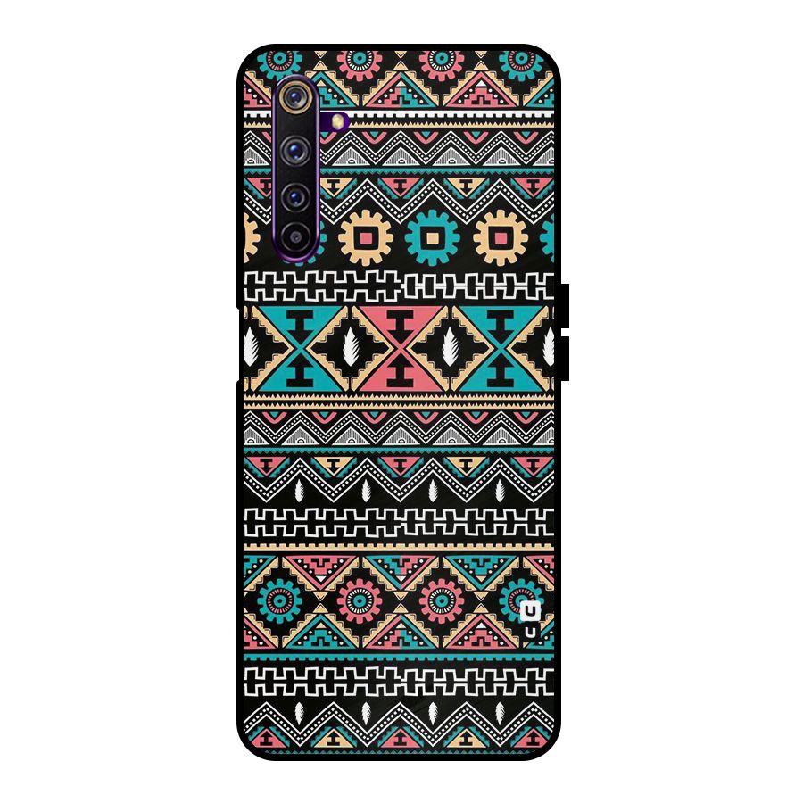 Aztec Beautiful Creativity Metal Back Case for Realme 6 Pro